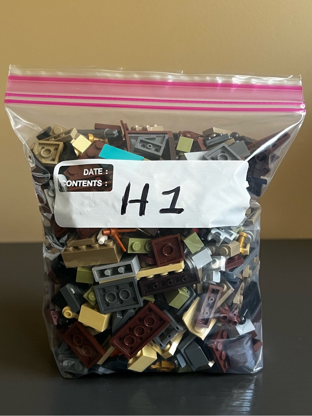 LEGO Small And Medium Mix Colors Accessories , Spare Parts And Brick Pieces.15oz